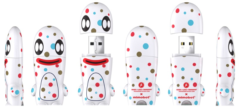 Illustration for article titled FriendsWithYou Mimobots Add Diabetes-Inducing Cuteness to Data